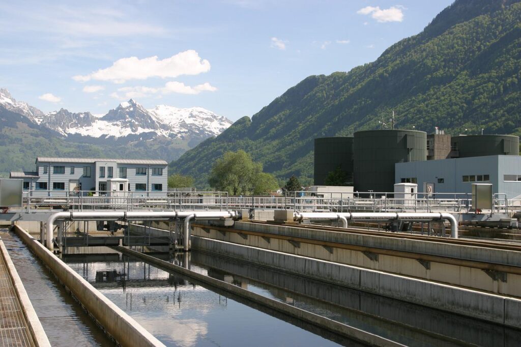 sewage treatment plant, switzerland, wastewater treatment-4337156.jpg